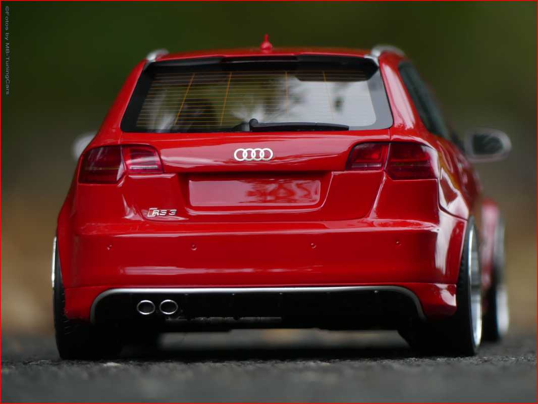 1:18 Audi A3 RS3 8P Misano Red Edition + Concave Alufelgen inkl. OVP
